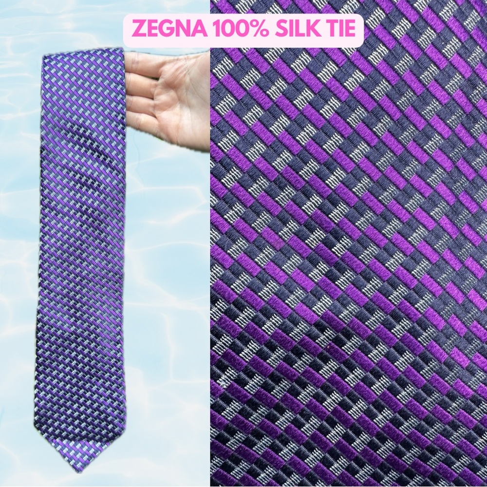 Zegna Made in Italy Silk Tie